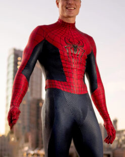 Disfraz Enterizo Cosplay Spiderman Amazing 2 Sin Mascara