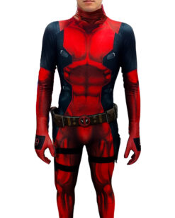 Disfraz Enterizo Cosplay Deadpool Hombre