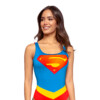 Vestido de baño enterizo Cosplay Supergirl