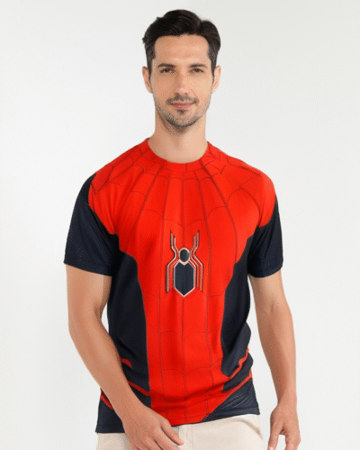 Camiseta Deportiva Cosplay Spiderman FFH