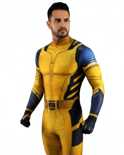 Disfraz Enterizo Cosplay Wolverine X-men