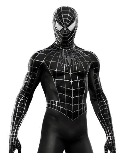 Disfraz Enterizo Cosplay Spiderman Raimi Negro Con Mascara