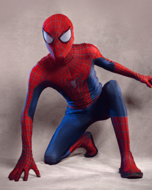 Disfraz Enterizo Cosplay Spiderman Amazing 2 Con Mascara