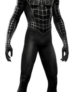 Disfraz Enterizo Cosplay Spiderman Raimi Negro Con Mascara