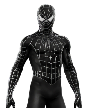 Disfraz Enterizo Cosplay Spiderman Raimi Negro Con Mascara