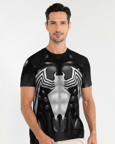 Camiseta Deportiva Cosplay Venom Spiderman
