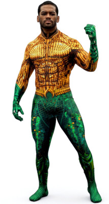 Disfraz Enterizo Cosplay Acuaman