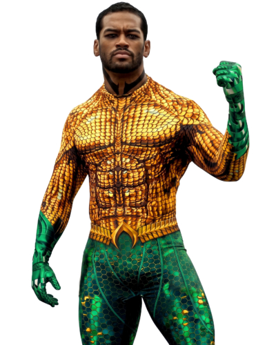 Disfraz Enterizo Cosplay Acuaman