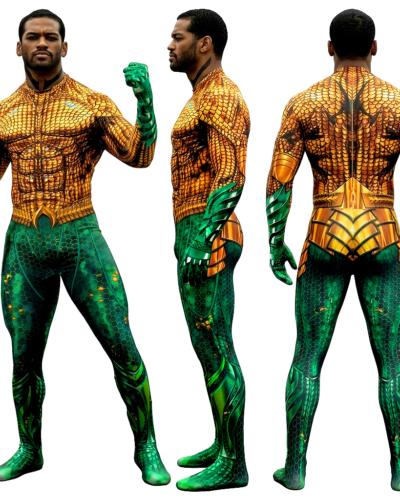Disfraz Enterizo Cosplay Acuaman - Image 4