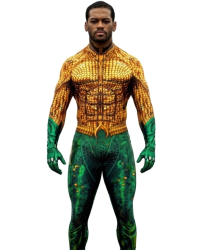 Alternative view of Disfraz Enterizo Cosplay Acuaman