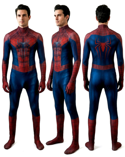 Alternative view of Disfraz Enterizo Cosplay Spiderman Amazing 2 Sin Mascara