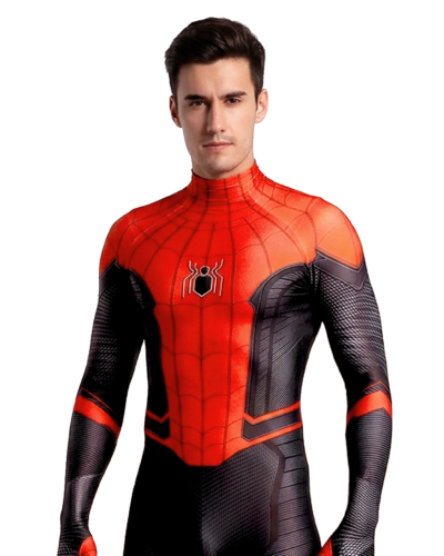 Disfraz Enterizo Cosplay Spiderman Far From Home sin máscara