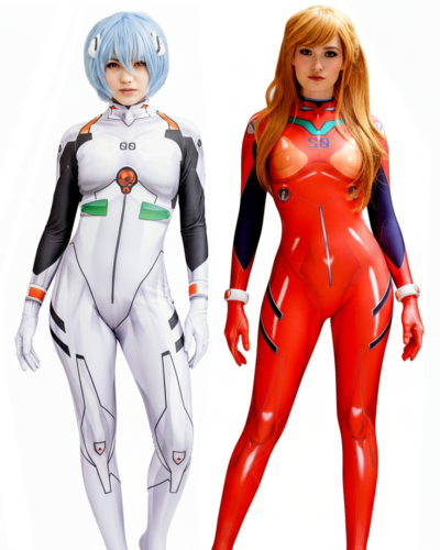 Disfraz Enterizo Cosplay Evangelion Rei Ayanami - Image 3