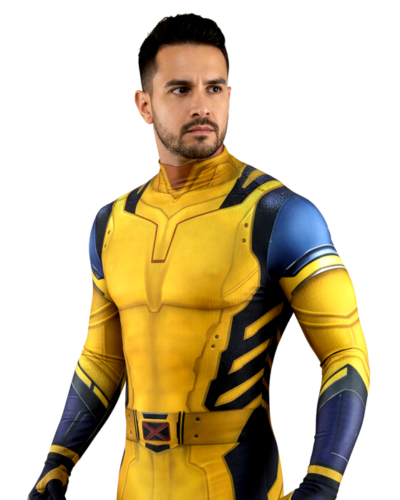 Disfraz Enterizo Cosplay Wolverine X-men
