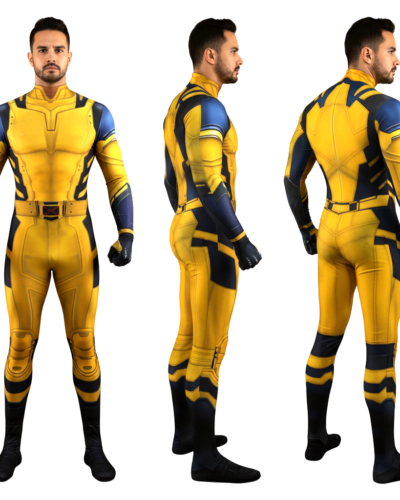Disfraz Enterizo Cosplay Wolverine X-men - Image 3