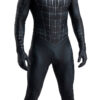 Disfraz Enterizo Cosplay Spiderman Raimi Negro Sin Mascara