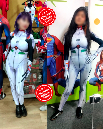 Disfraz Enterizo Cosplay Evangelion Rei Ayanami - Image 4