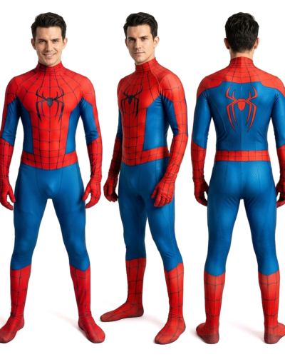 Alternative view of Disfraz Enterizo Cosplay Spiderman Brand New Day Sin máscara