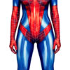 Disfraz Enterizo Cosplay Spiderman Rojo