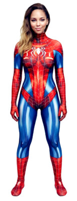 Disfraz Enterizo Cosplay Spiderman Rojo