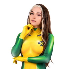 Disfraz Enterizo Cosplay Titania Rogue X-men