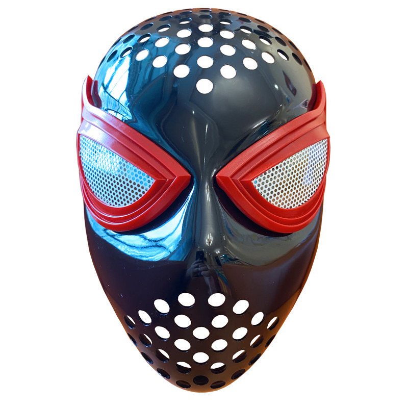 Faceshell Spider-man máscara en PVC con lentes magnéticos en combo con traje - Image 2